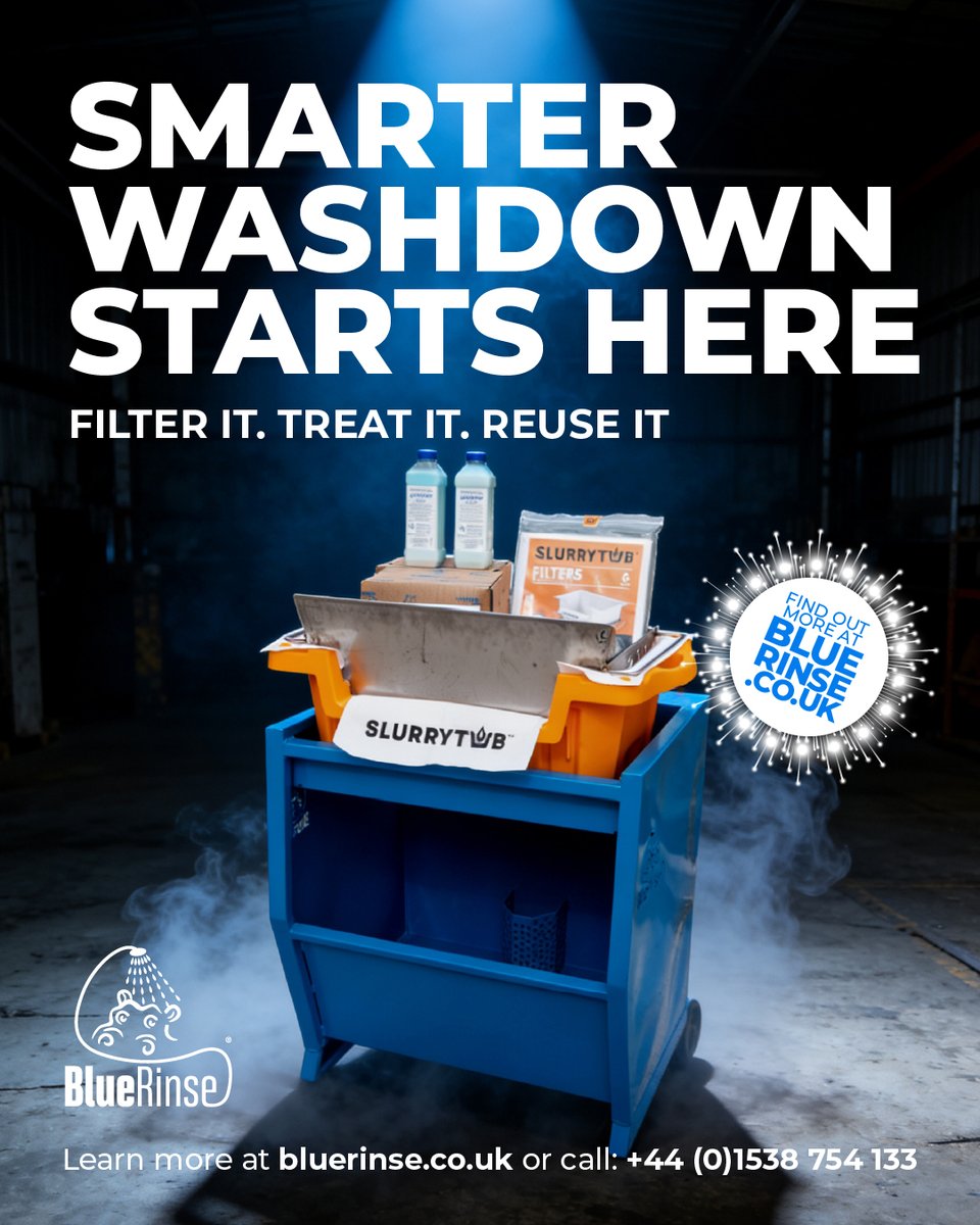 mudtechtank's tweet photo. Is your wash water being wasted or left unmanaged?

The SLURRYTUB Washdown Station filters solids, treats wash water and allows reuse within one controlled setup, helping sites work cleaner and smarter.

Learn more: https://t.co/3cOVg0oUjE
Call: +44 (0)1538 754133

#BlueRinse https://t.co/ljsggW7PQy