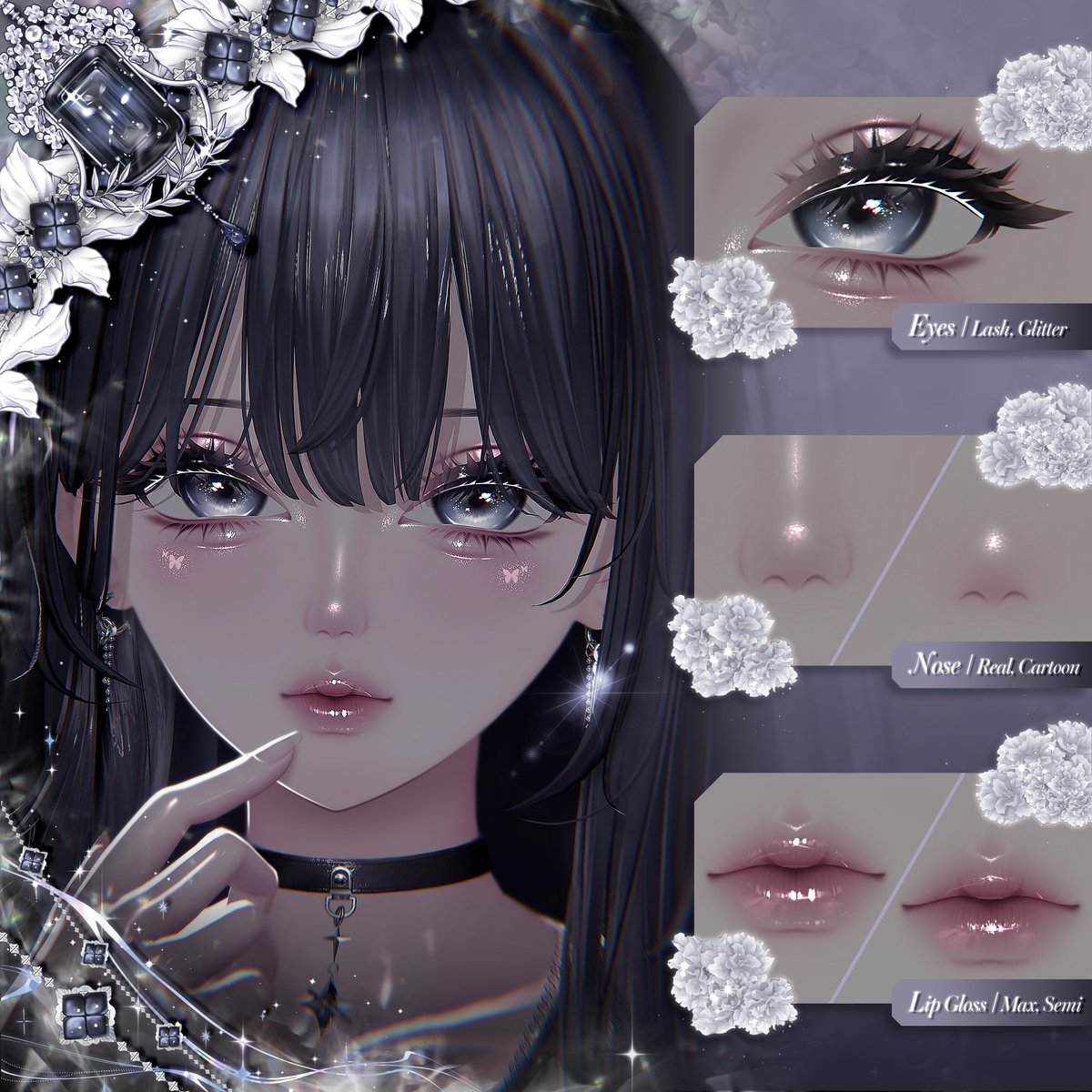 VRC_Cecilia's tweet photo. 🎁 Follow + RT プレゼント企画 🎁

リアルなドールのような見た目と、しっとりとした質感を加え、さまざまなスタイルを演出できるよう、多彩な構成品を詰め込んで発売することになりました。✨💄

抽選で3名様にフルパッケージをプレゼントいたします！❤️❤️

⬇️参加方法⬇️

@VRC_Cecilia フォロー & このツイートをリツイート。
締め切りは05月21日夜11時59分までです。

⬇️ 【 海咲 / Misaki 専用 】 Dewy Flutter Make-up Texture [PSD]
https://t.co/Lk9JK4nXK3

#VRC_Cecilia
#Beauty_Cecilia
#海咲3D