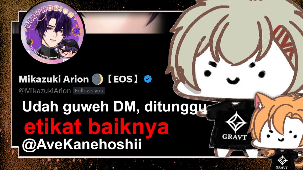 Ave Kanehoshii【GRAVT】 tweet media