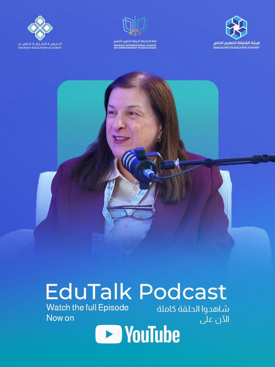 SEA_SHJ's tweet photo. شاهدوا الحلقات كاملة على يوتيوبl

https://t.co/UG0BL3HkMv

Watch full episodes now on YouTube.

#SharjahEducationAcademy
#Podcast
#أكاديمية_الشارقة_للتعليم
#بودكاست https://t.co/5eG9fnKGu4