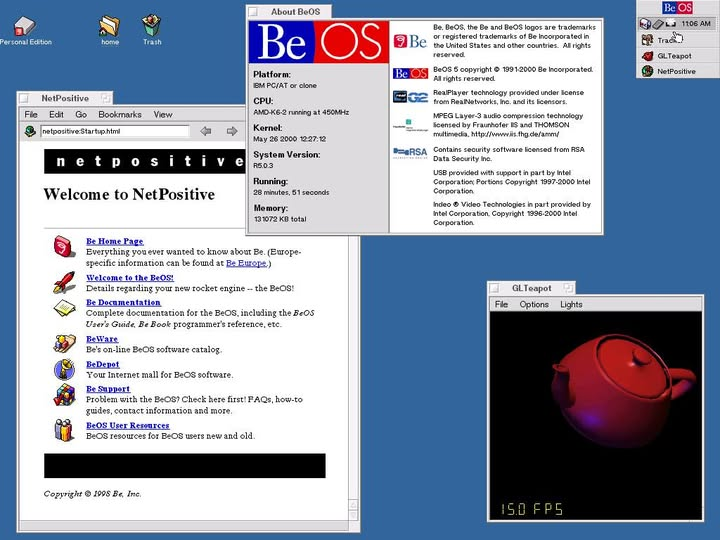 Mupin_It's tweet photo. C’era una volta un sistema operativo che si chiamava #BeOS.
Nato negli anni ’90 dalla visione di Jean-Louis Gassée, ex Apple, BeOS era progettato per essere veloce e gestire al meglio la multimedialità. BeOS offriva multitasking fluido, avvio rapidissimo e supporto avanzato A/V https://t.co/ihhpoD1zGZ