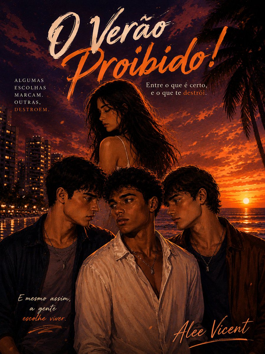 falabaixoalee's tweet photo. @lendo_lidia 
Entre amizades quebradas, romances proibidos, segredos e escolhas impulsivas, O livro acompanha Matteo, um garoto vê tudo desmoronar depois que sentimentos escondidos vêm à tona da pior forma possível.

"O Verão Proibido" - Algumas escolhas marcam, outras destroem. https://t.co/U7U36pLSGz