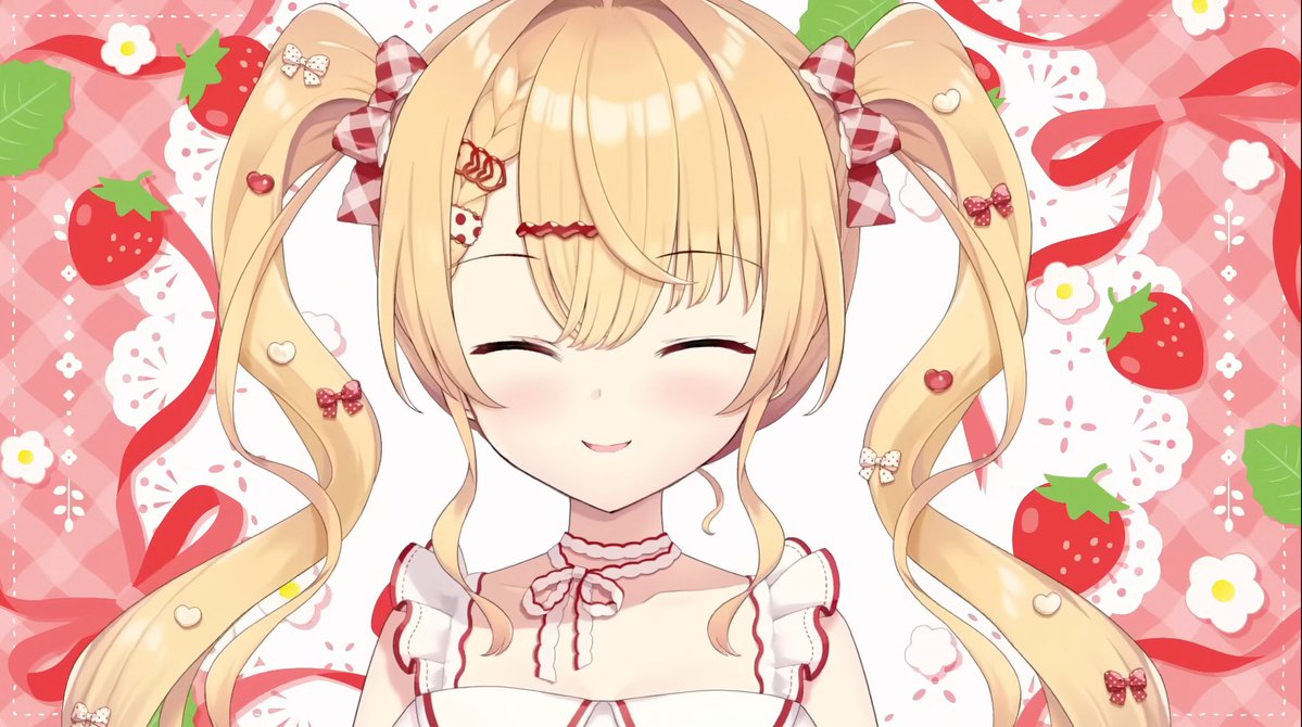 bpV810's tweet photo. New outfit is so cute!!!
I love the twin tails so much
Thank you Haachama!!!❤️‍🔥❤️‍🔥❤️‍🔥
#赤井はあと新衣装 https://t.co/JbxuFoN366