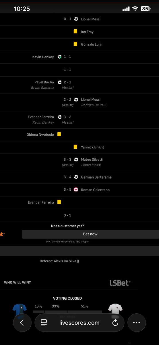 tseddas's tweet photo. @ultimate_kombo Messi did not score hat-trick stop the lie shuuu see for yourself https://t.co/QAtoiJK6nJ