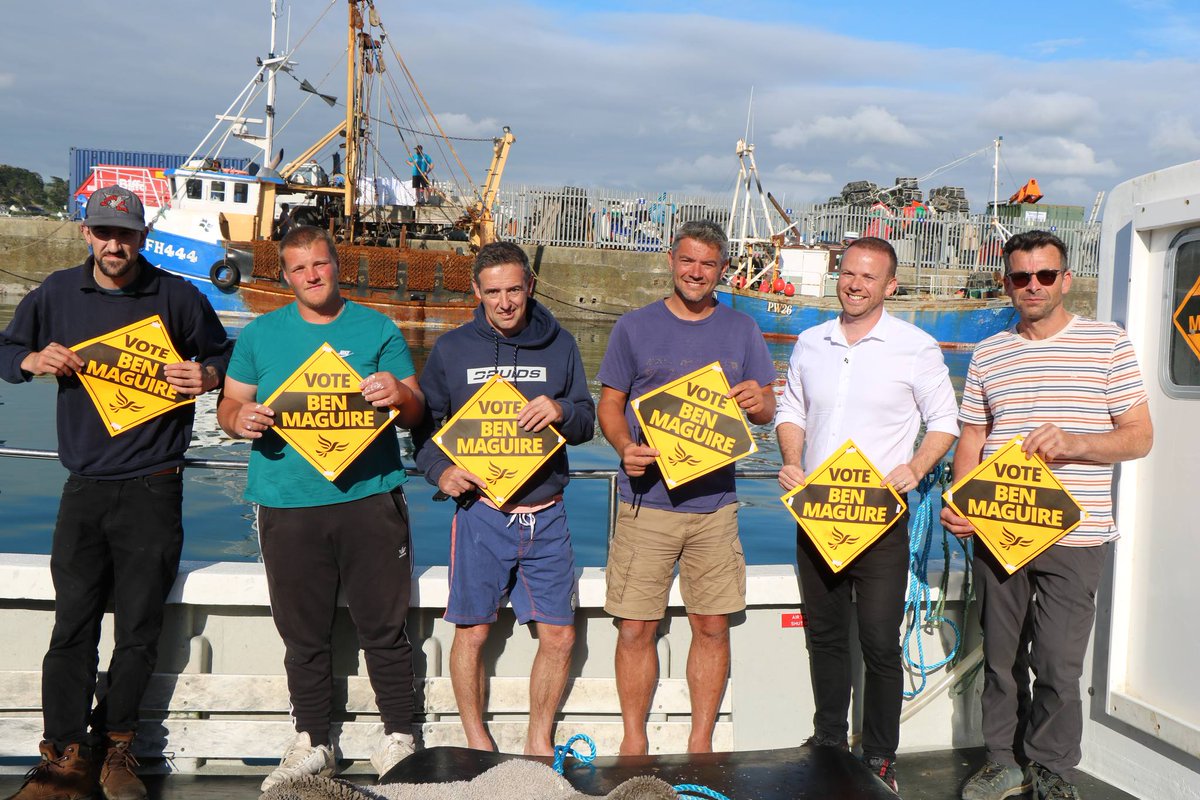 BenMaguireMP's tweet photo. 🐠 Proud to be celebrating Cornwall's centuries-old fishing industry today as part of #Fish24!
It's a 24-hour social media celebration of the UK's fishing and seafood industry, highlighting an industry that has unfortunately been overlooked by government after government. https://t.co/Q0o76diEbG