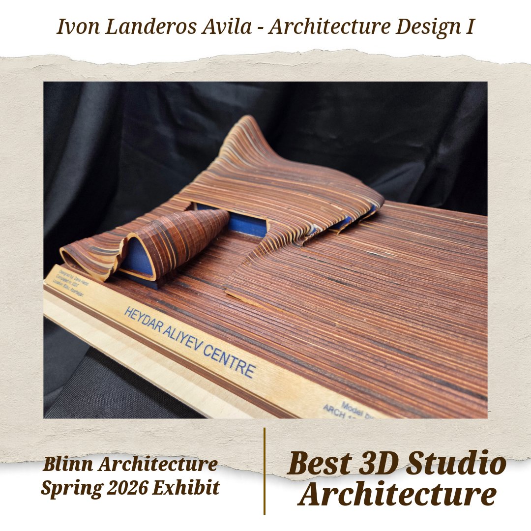 Blinn Architecture Program tweet media