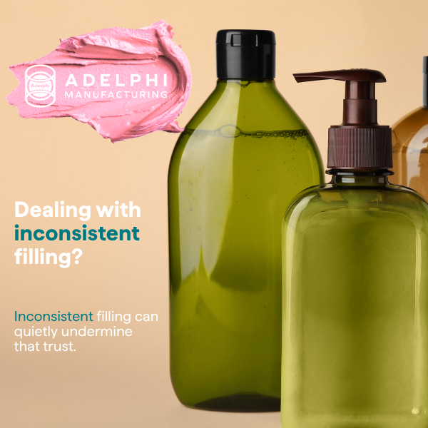 AdelphiManufac1's tweet photo. In cosmetics manufacturing, consistency isnโt optional.
Itโs what your customers expect, every time.
#CosmeticsManufacturing #PersonalCare #FillingSolutions #ProcessEfficiency #Manufacturing #GMP #ProductQuality https://t.co/Cul9UAYtg4