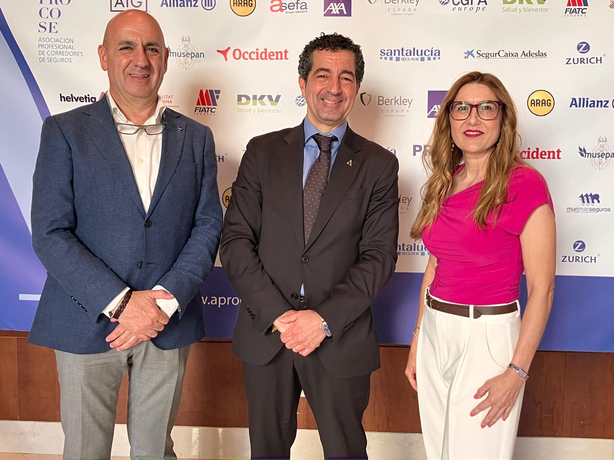 ROSAHEGA's tweet photo. Hoy acompañamos a APROCOSE en el XXII Quieres Saber, poniendo en valor el papel del sector asegurador y el trabajo conjunto de sus profesionales.
ASEFA presente en esta gran jornada en Valencia. #Seguros #APROCOSE#ASEFA @segurosasefa https://t.co/1Yyjmoh9AD