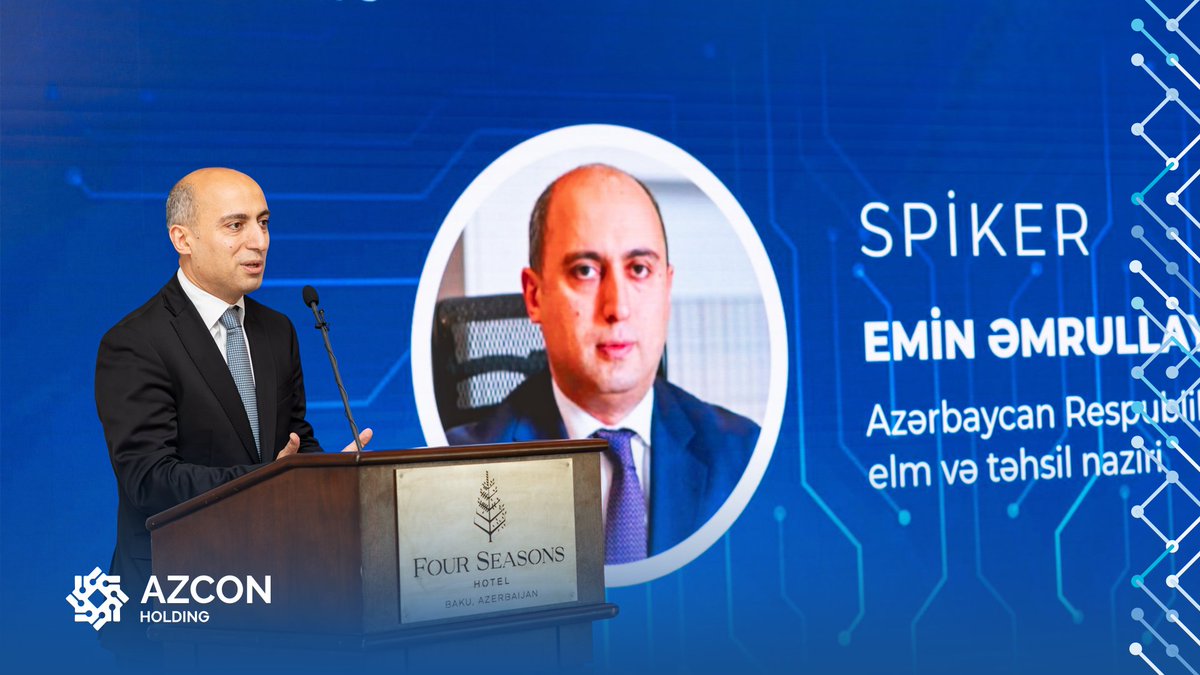 ShahinTBabayev's tweet photo. 🎓 @AzconHolding və Azərbaycan Texniki Universitetinin əməkdaşlığı və “TUM International GmbH”nın #akademik dəstəyi ilə təsis edilən “AZCON School of Engineering and Technology” – AZCON Mühəndislik və Texnologiya Məktəbinin (AZSET) təqdimat mərasimi keçirilib.
#AZCON #AzTU https://t.co/Fgzr3Cl0yO
