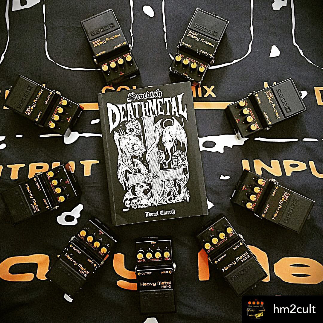 bazillionpoints's tweet photo. Klassick Swedish Death Metal HM2 ritual post from @hm2cult , the elite chainsaw guitar neuromancer ⛓🗡
.
.
#swedishdeathmetal #hm2cult #bosshm2 #hm2 #osdm #swedishchainsaw #bosspedals #bosspedal #danielekeroth #entombed #dismember #bloodbath #atthegates #bazillionpoints https://t.co/uUfiTGp1ku