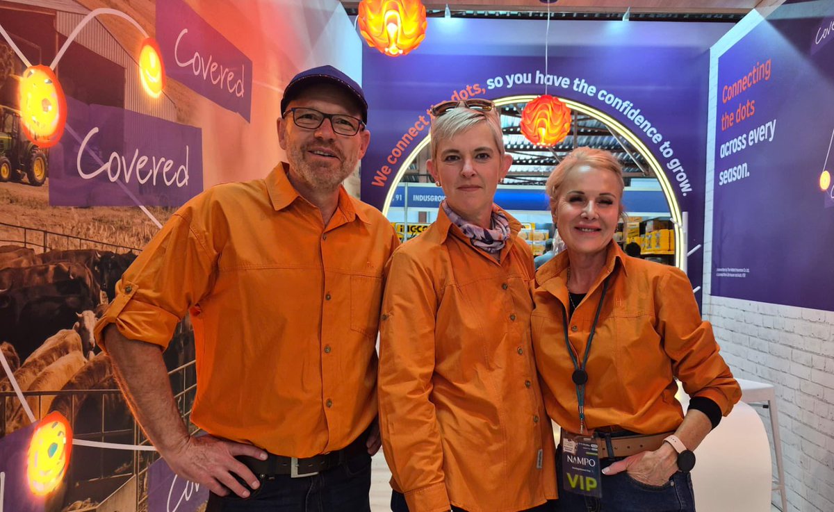 THE_RASC's tweet photo. At Nampo Harvest Day - one of Africa’s largest agricultural expos - our South Africa Trustee, Breyton Milford, met with partners of the upcoming RASC Conference later this year in South Africa 🇿🇦

Register now: https://t.co/RsCNh2L9qV

#RASC2026 #networking https://t.co/exXqnJONuL