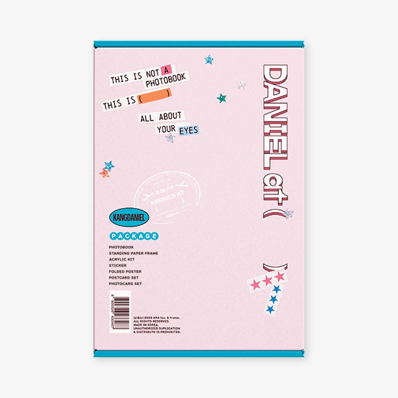 📢NEW ITEM 🎶KANGDANIEL PHOTOBOOK [ DANIEL at (ㅤㅤㅤ) ] 公式