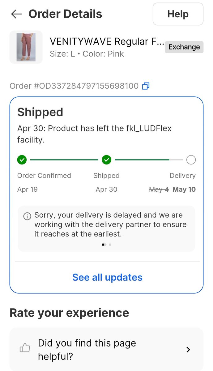Paritosh1701's tweet photo. @flipkartsupport @Flipkart This delay is completely unacceptable.Order was supposed to arrive already,nd extremely disappointed with the poor service and lack of updates.Need an immediate action and clear delivery timeline.This kind of negligence is frustrating and unprofessional https://t.co/YVQUVPjgmp