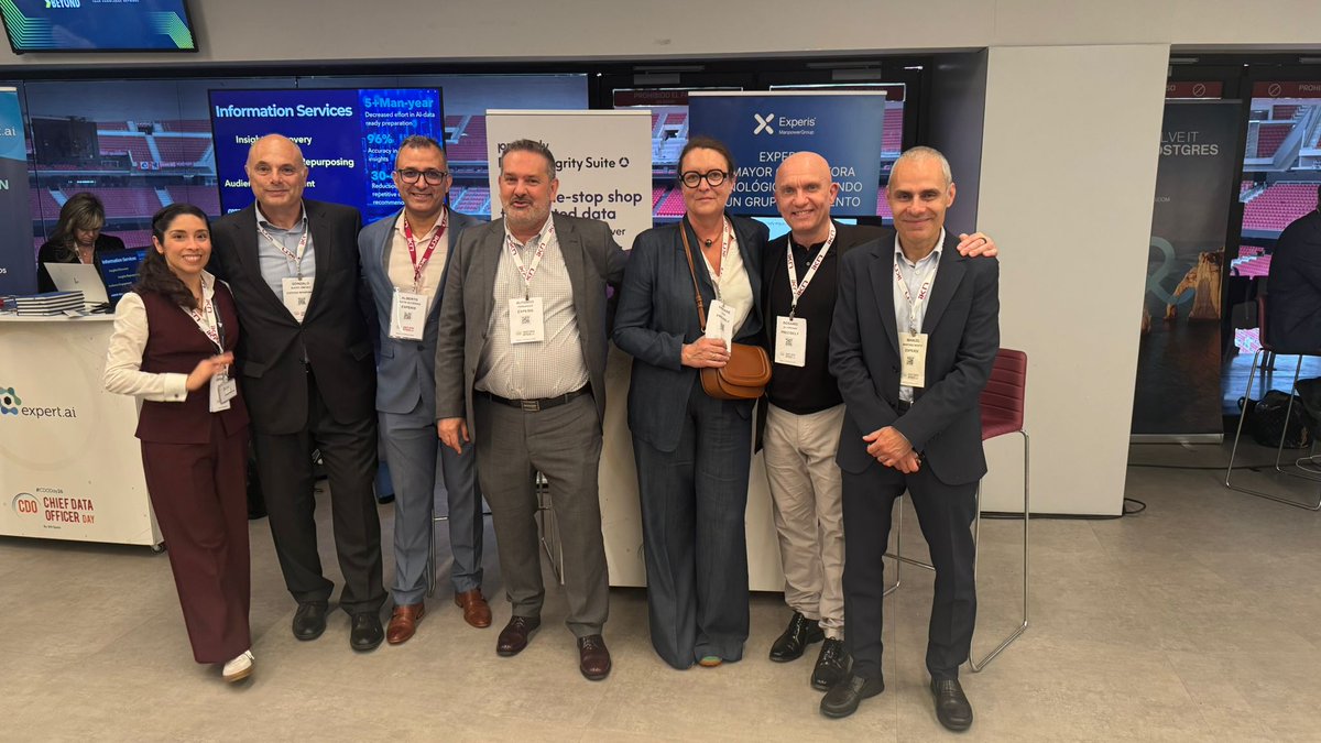 ExperisES's tweet photo. Ayer, en el #CDODay, hablamos de IA generativa, arquitecturas escalables, automatización, ciberseguridad, liderazgo tech y el papel del CTO como impulsor de innovación, resiliencia y ventaja competitiva. Gracias a iKn por hacerlo posible https://t.co/CbtBtmknvJ