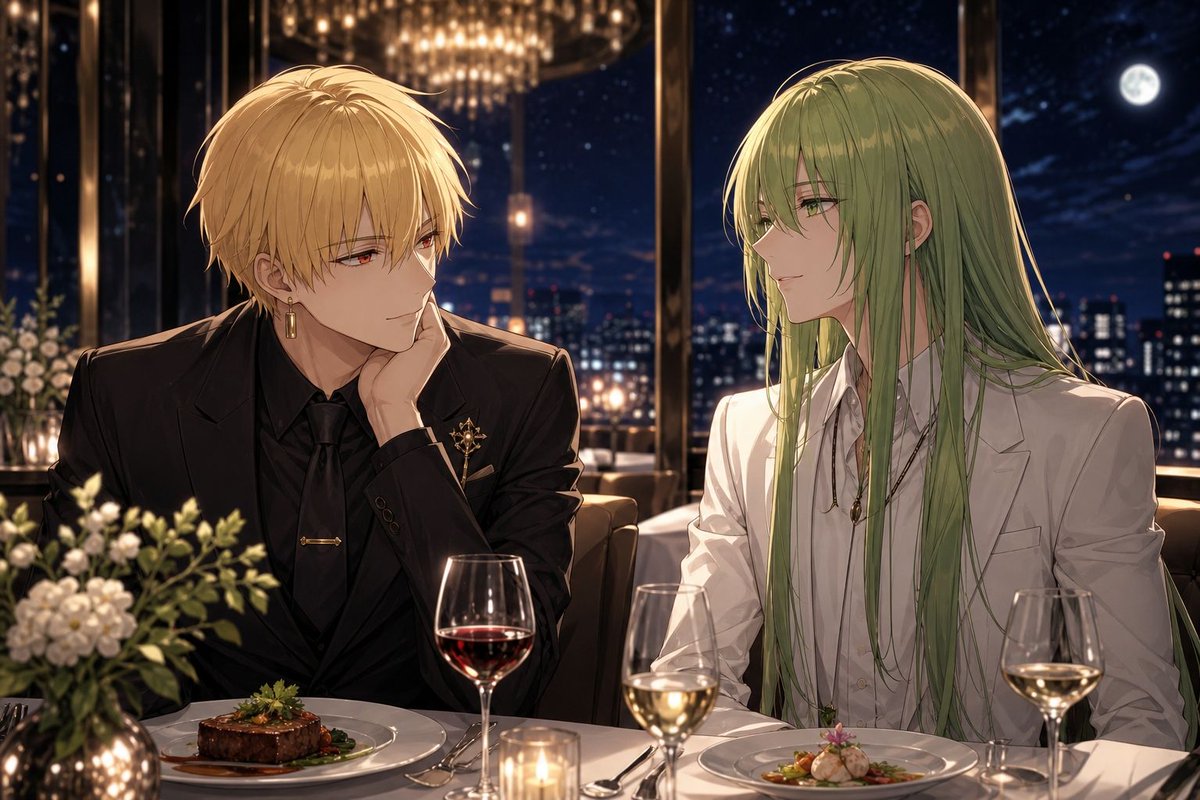 Gilgamesh and Enkidu Dinner Scene