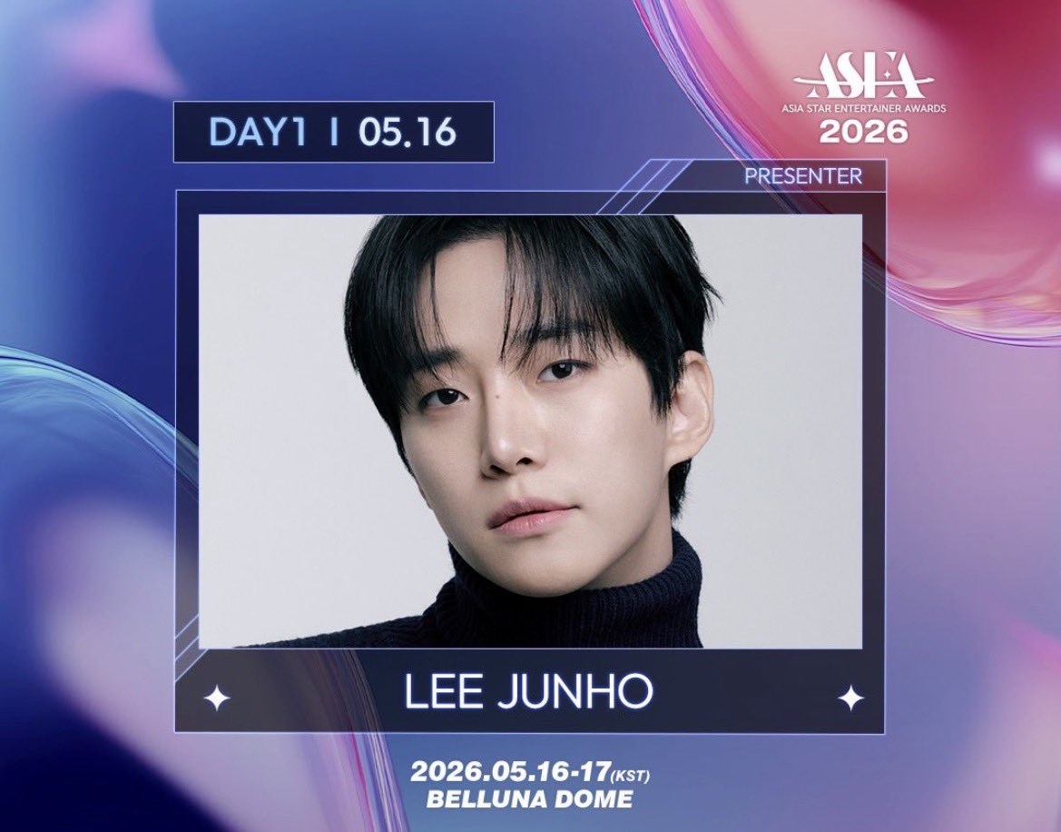 ASEA2026 #LEEJUNHO #イジュノ #2PM