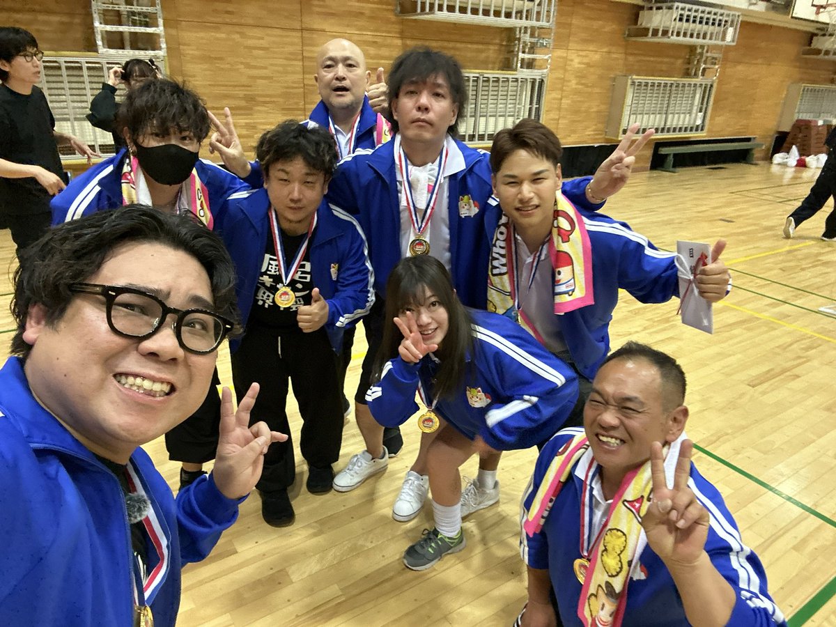 きつねっちチーム最高でした！ 玉入れ優勝！！総合3位！！