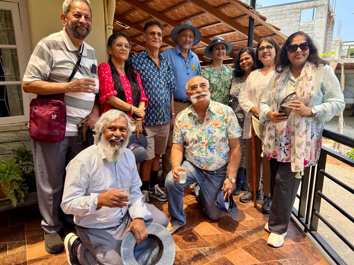 w_karve's tweet photo. #lovely #memories #classmates
#classof1971 #reunion #coorg
Lawrence School Lovedale - Class of 1971 - Emerald Jubilee 55th Reunion - Coorg Visit - with classmates at Old Lawrencian's beautiful home in Coorg - 02 May 2026 https://t.co/O28UuhZ8BK