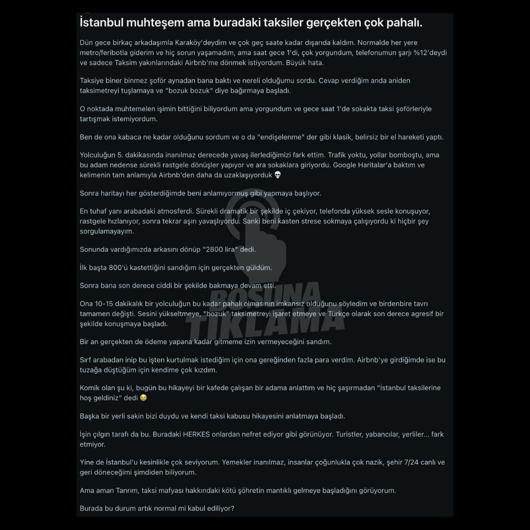 Boşuna Tıklama tweet media