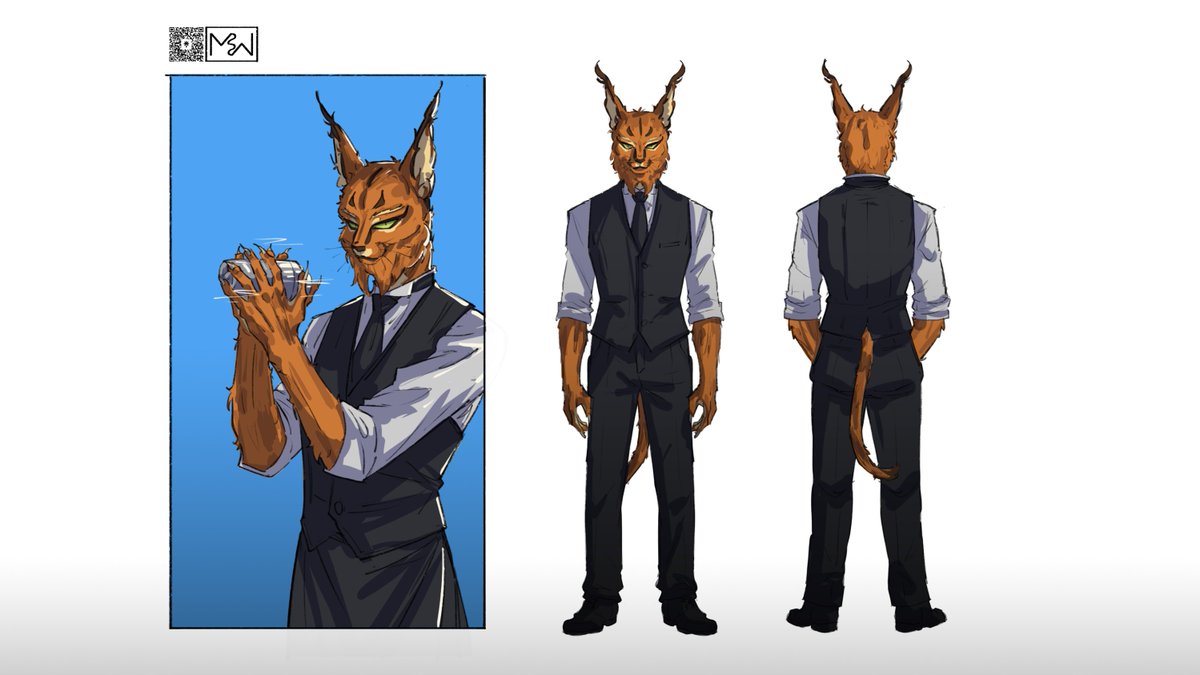 enparkwon's tweet photo. Recent D&amp;D character I was commissioned to draw 🐈

#art #rt #commissions #dungeonsanddragons #dnd #commissionsopen https://t.co/8KrSA8jj1n