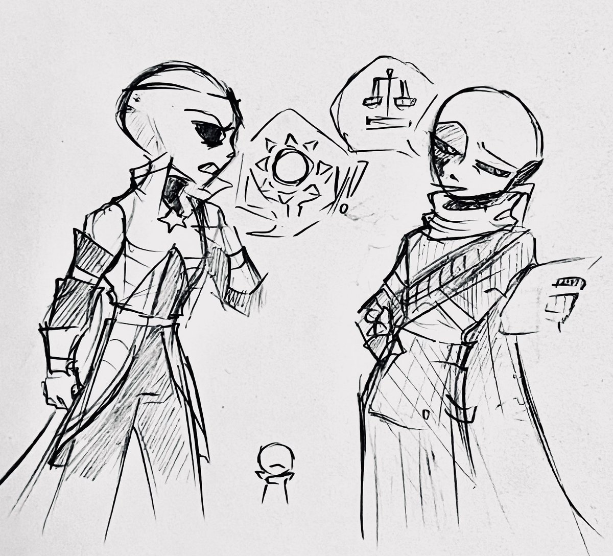 HeyDo_Rulit's tweet photo. Dream - Wants light and a good ending for everyone☀️

Ink - Preserves the balance and the original story written by the authors⚖️

Swap - Needs a break from them 🫩

#dreamsans #inksans #swapsans #errorsans #starsans #undertaleau https://t.co/TdOnjIxbWZ
