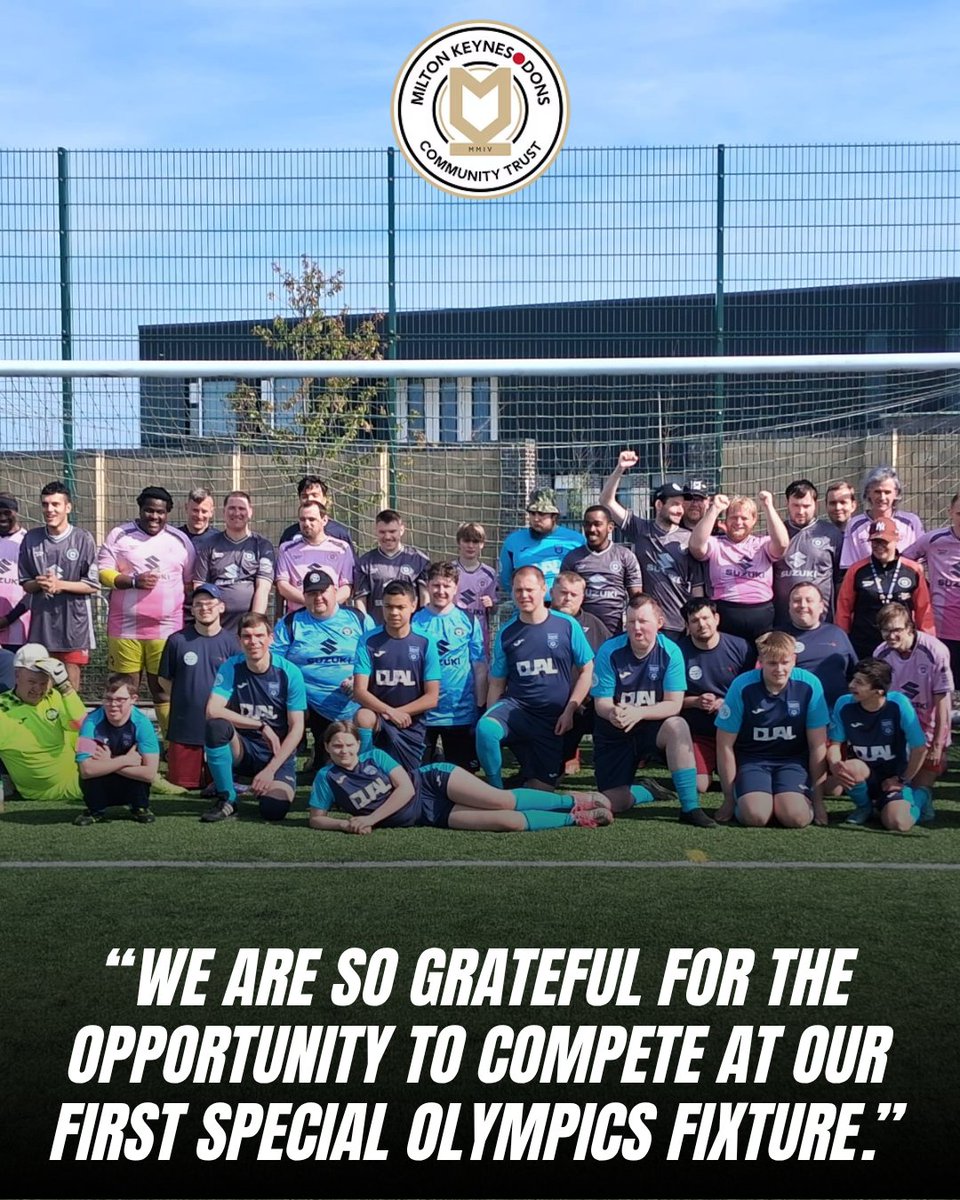 MK Dons Community Trust tweet media