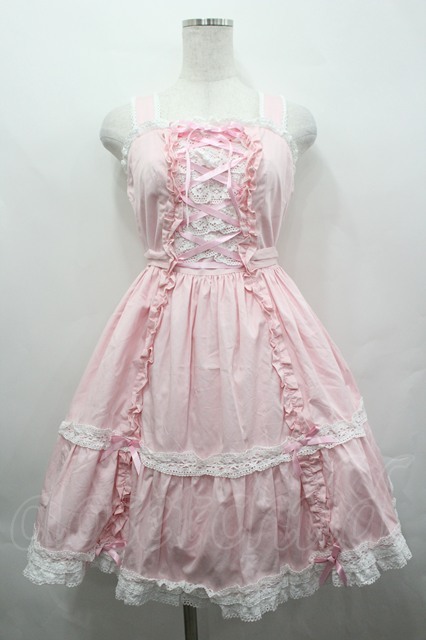 入荷しました🐰 Angelic Pretty / 編み上げフリルジャンパースカート