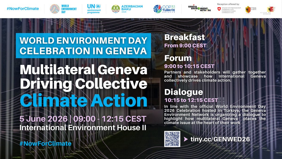 GENeva Environment Network tweet media