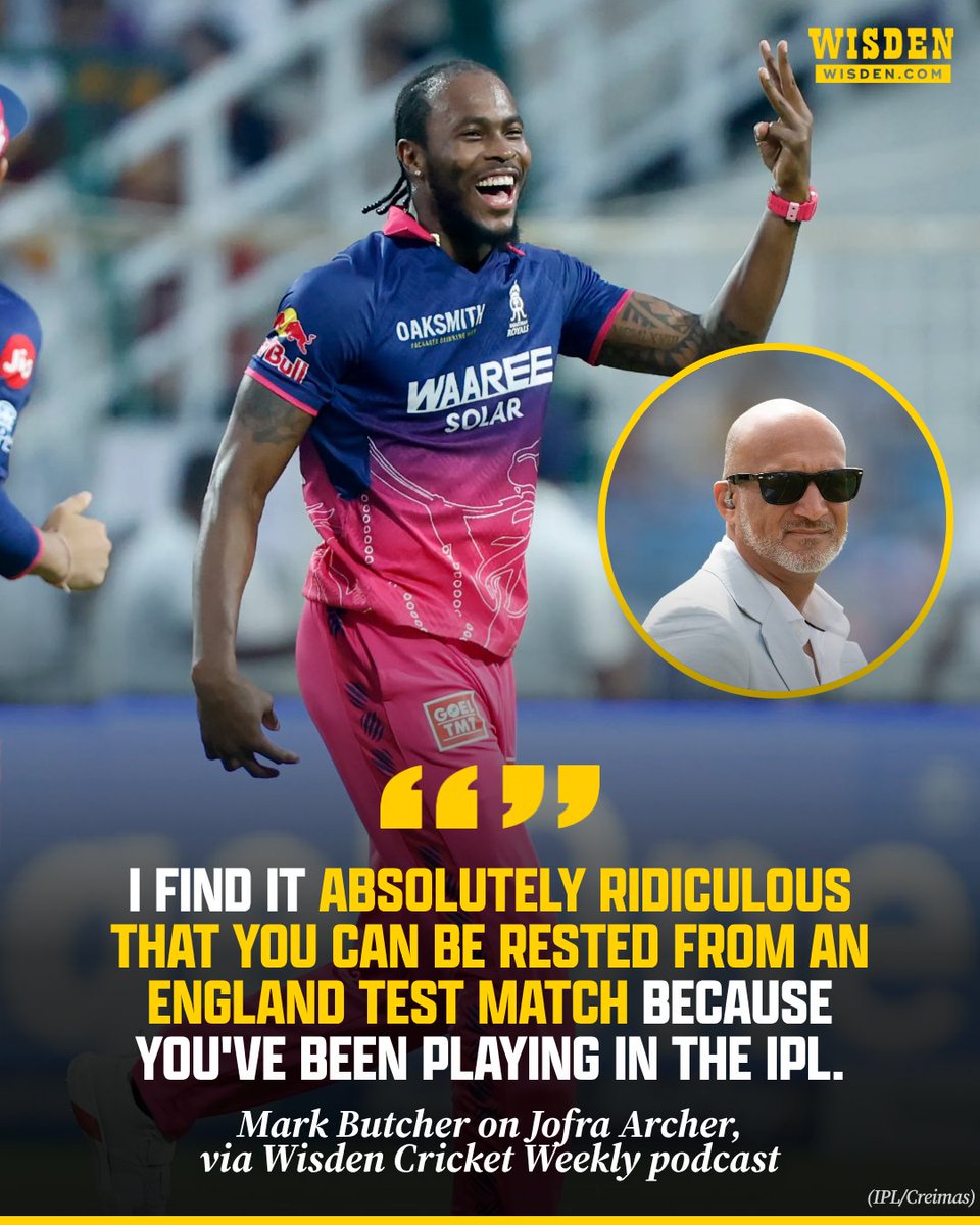Wisden tweet media