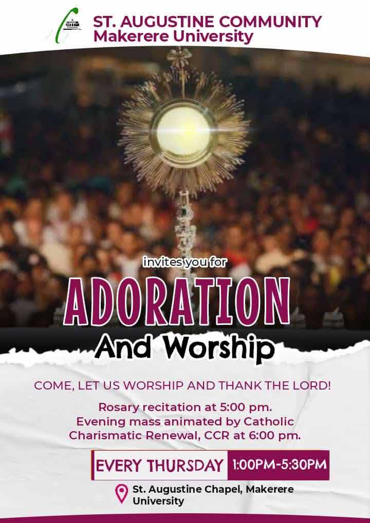 StAugustineCom's tweet photo. Adoration is the spontaneous yearning of the heart to worship, honor, magnify, and bless God." — Richard J. Foster Thursday is for adoration . Come and spend a gracious encounter with our Lord . https://t.co/Jm0krMkHXA