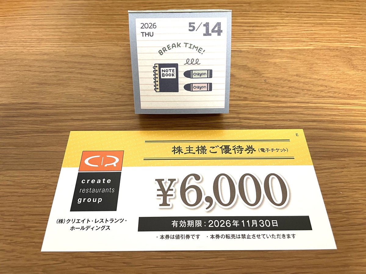 優待券/割引券 ダイヤモンドダイニング 株主優待券 12000円分 クリック