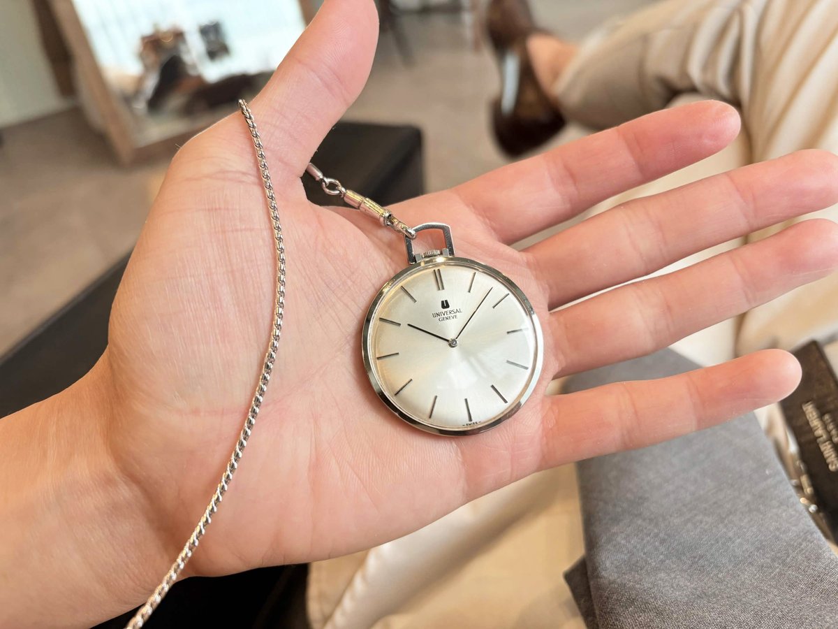 Universal Geneve 懐中時計 径41㎜ Ref.842134 Cal. UG 1-42 珍しい