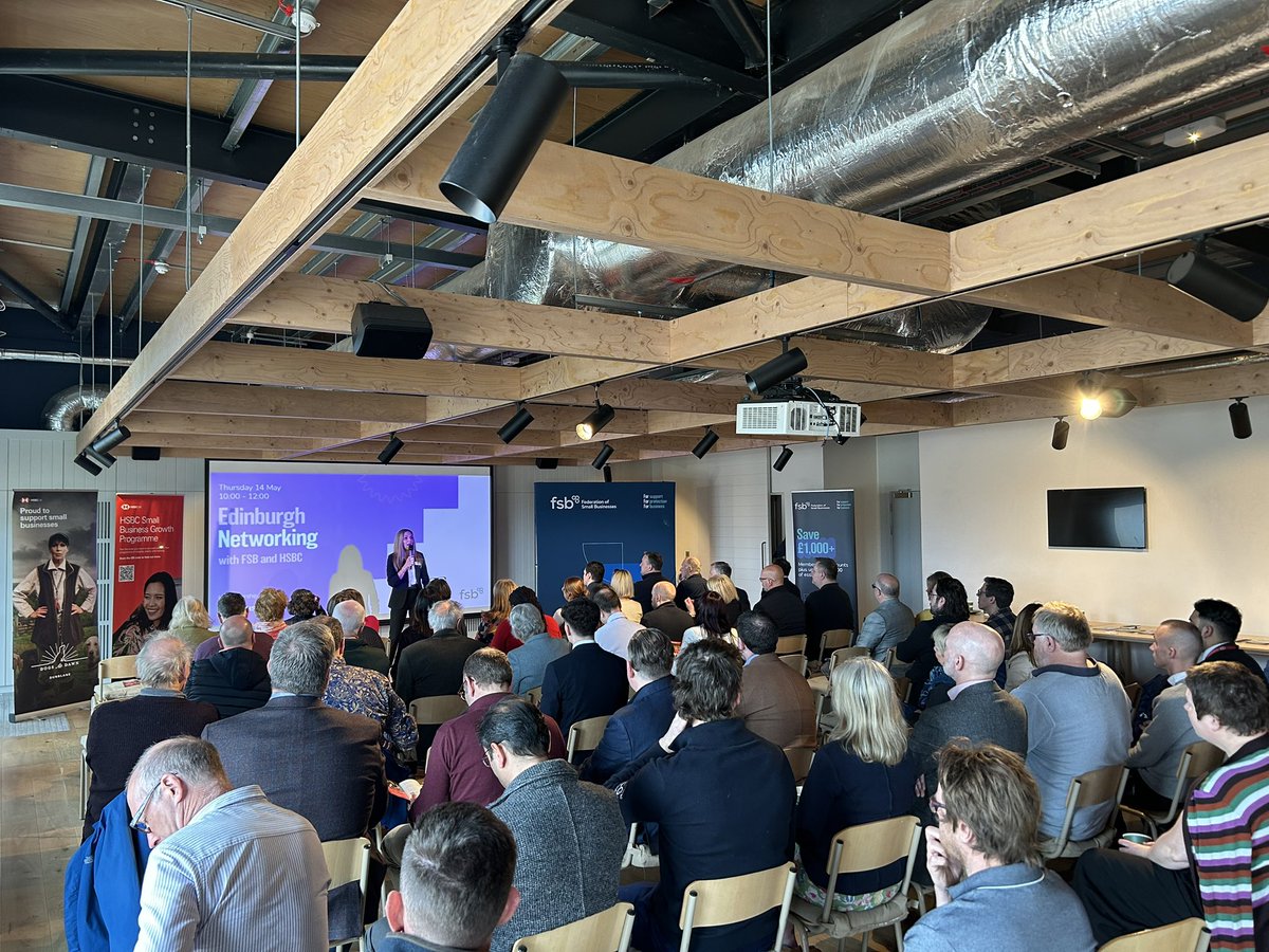 FSB_Scotland's tweet photo. Fantastic buzz in the room this morning for our event in partnership with @HSBC_UK at the amazing @lostshoresurf https://t.co/60Na6MyQTC
