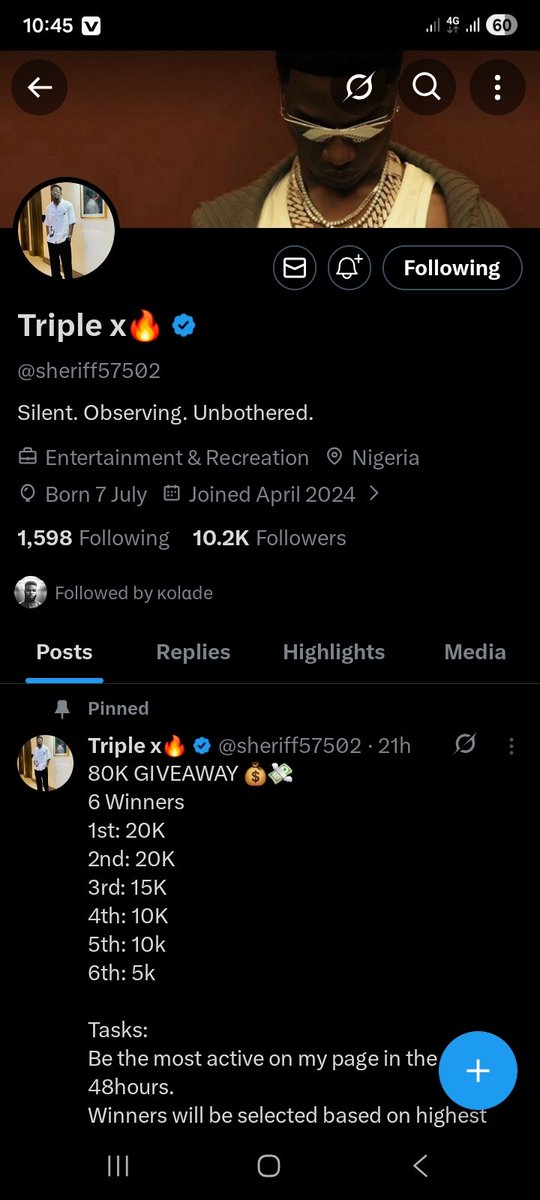 Joseph olusola tweet media
