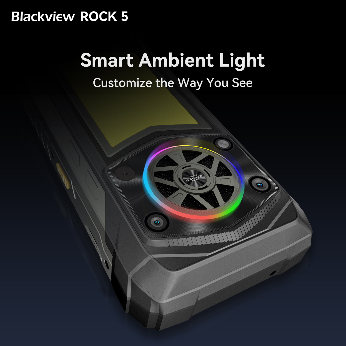 BlackviewPhone's tweet photo. ROCK 5 doesn't do boring notifications. 🌈 Messages, charging, music — the rear ambient light gives every little moment its own signal.
#Blackview #ROCK5 #AmbientLight #RuggedPhone #SmartLighting
Explore more: https://t.co/AZ14eiX9nj https://t.co/XpINkI3mLD