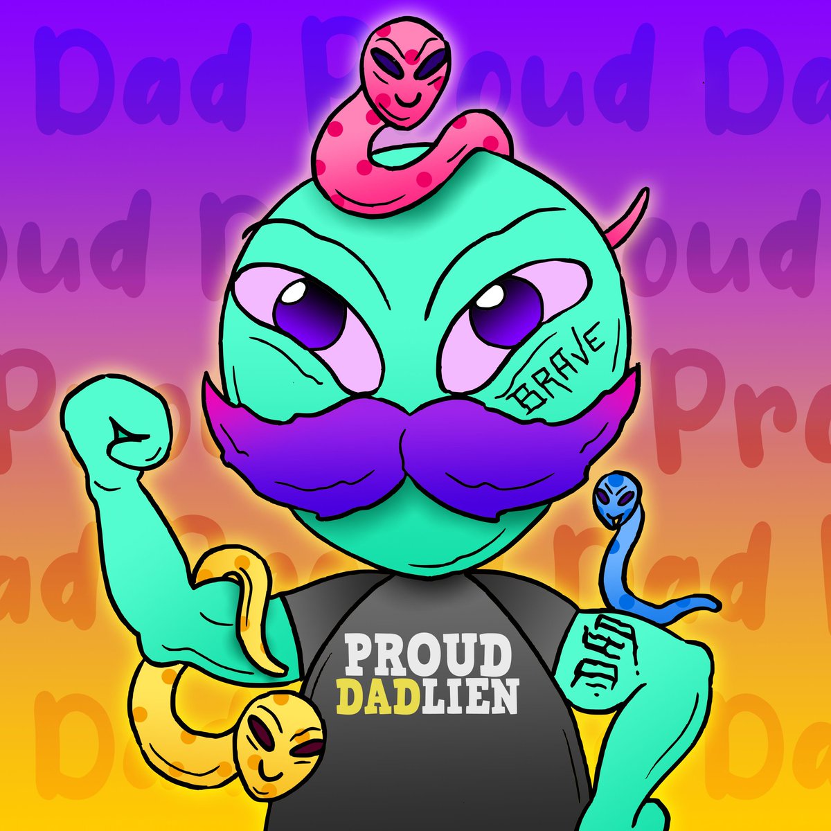 Alien Buddy Buds tweet media