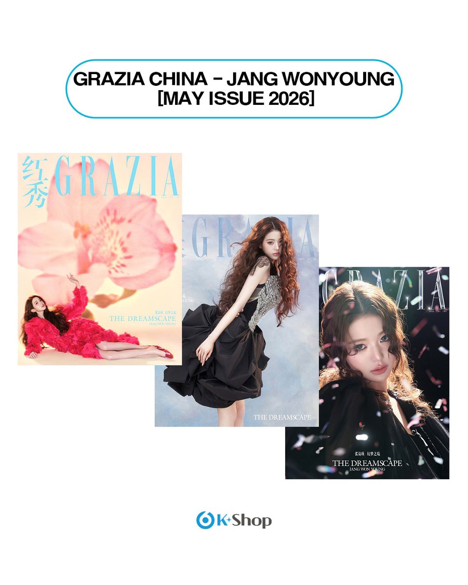 💖GRAZIA CHINA - JANG WONYOUNG (IVE) COVER [MAY ISSUE 2026