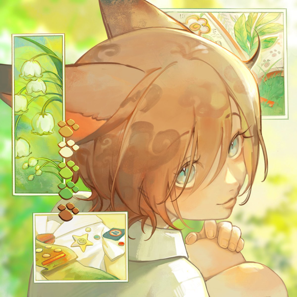 baihu_030's tweet photo. 🦊🌿🌼🍀 https://t.co/qNuPV9rrWG