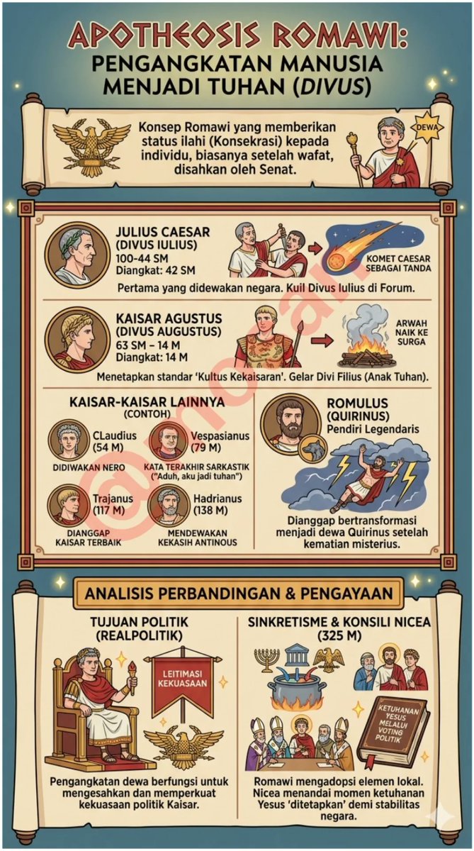 Mosan178644's tweet photo. @Mundiwangi4 konsili 325 romawi angkat yesus jadi tuhan. 
wajib cek fakta, sebelumnya banyak kaisar romawi diberi sk konsili jadi tuhan. 

seru semua dijadiin hari libur nasional. https://t.co/5bHkfQJVvP