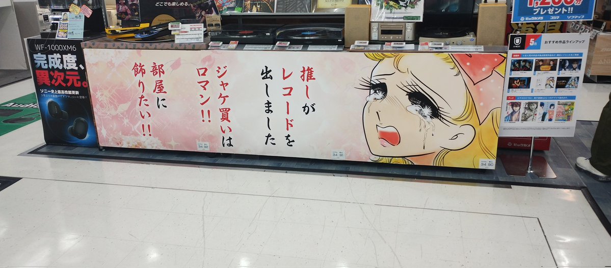 レコードの新作って売ってるんだ。