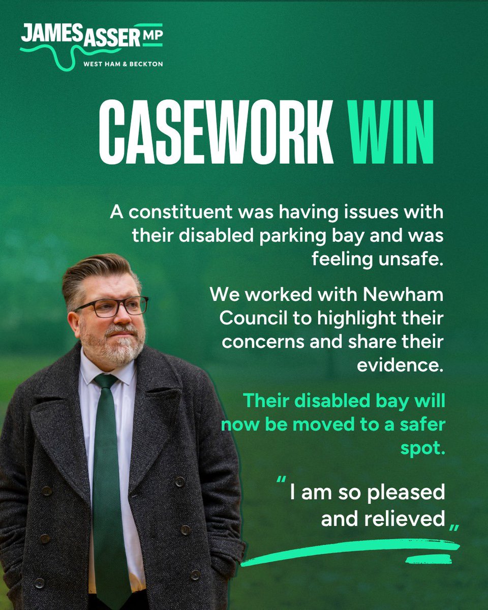 James Asser MP tweet media