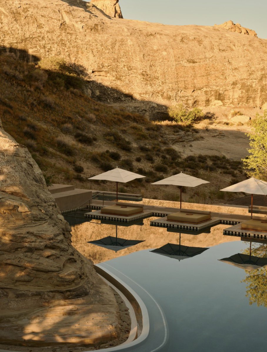 Luxe_net's tweet photo. Amangiri, Canyon Point, Utah. ◾️ https://t.co/MzayTudPf2