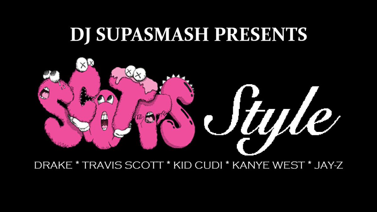 DSupasmash's tweet photo. The newest DJ Supasmash #Mashup - SCOTT'S STYLE

#Drake feat. #KanyeWest &amp; #JayZ "POP STYLE" vs. #TravisScott &amp; #KidCudi "THE SCOTTS"

Explicit Version: https://t.co/XwkvWwQn3W
Radio Edit: https://t.co/Ec2A4kGwbE

#RapMusic #HipHop #RnB #PopMusic #2010sMusic #2020sMusic https://t.co/ys1wKOx94U