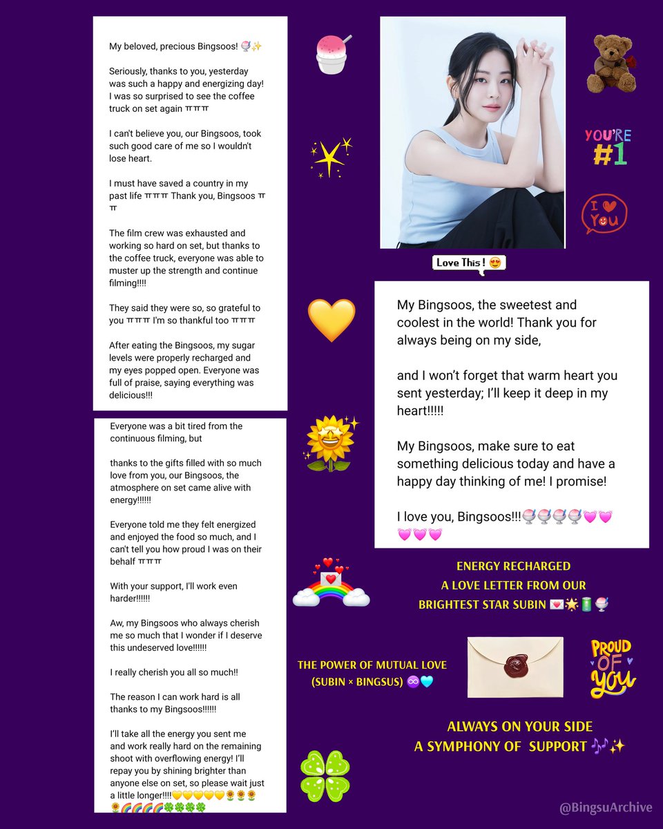 glorenmjabby_19's tweet photo. A symphony of love and bloom. 🌸💌

Reading Subin unnie's long letter made our hearts so warm. Energy recharged and ready for the new era! ⚡️🎬🩵

#ChungSubin #Subin #bingsu🍧 
#정수빈 #JungSooBin #ChaeDoyoung #MyFirstGraduationCeremony #fypシ゚ #kdrama https://t.co/8XzwlU9ztz