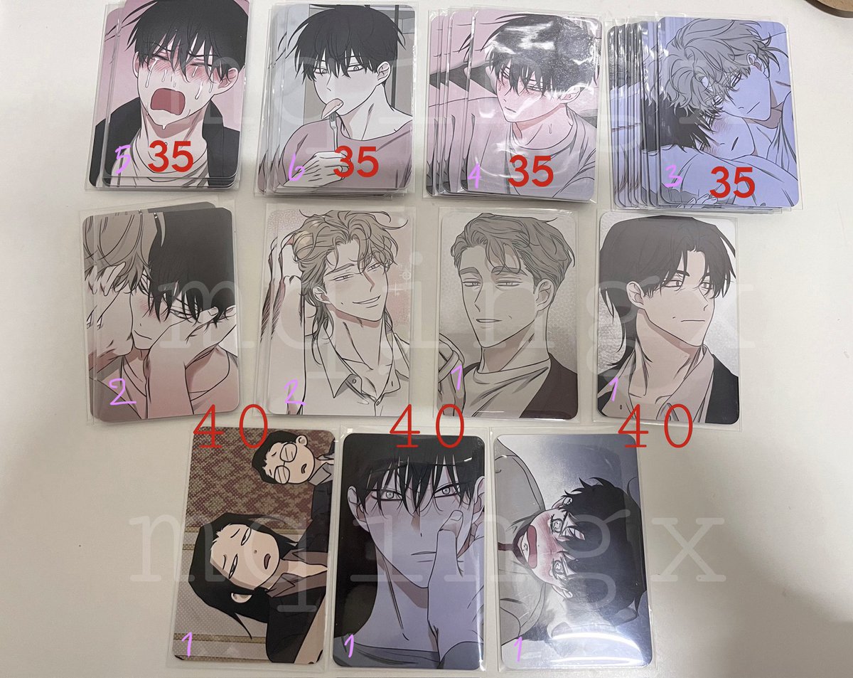 j142d12's tweet photo. ปล่อยการ์ดทะเลรัตติกาล ราคาตามภาพเลยคับ

แถว 1 - 35฿
แถว 2-3 - 40฿

ค่าส่ง 40บูด ซื้อครบ 200บูด ส่งฟรีค่ะ

#ตลาดนัดมันฮวา #ตลาดนัดmanhwa https://t.co/hXWlvKz5iA
