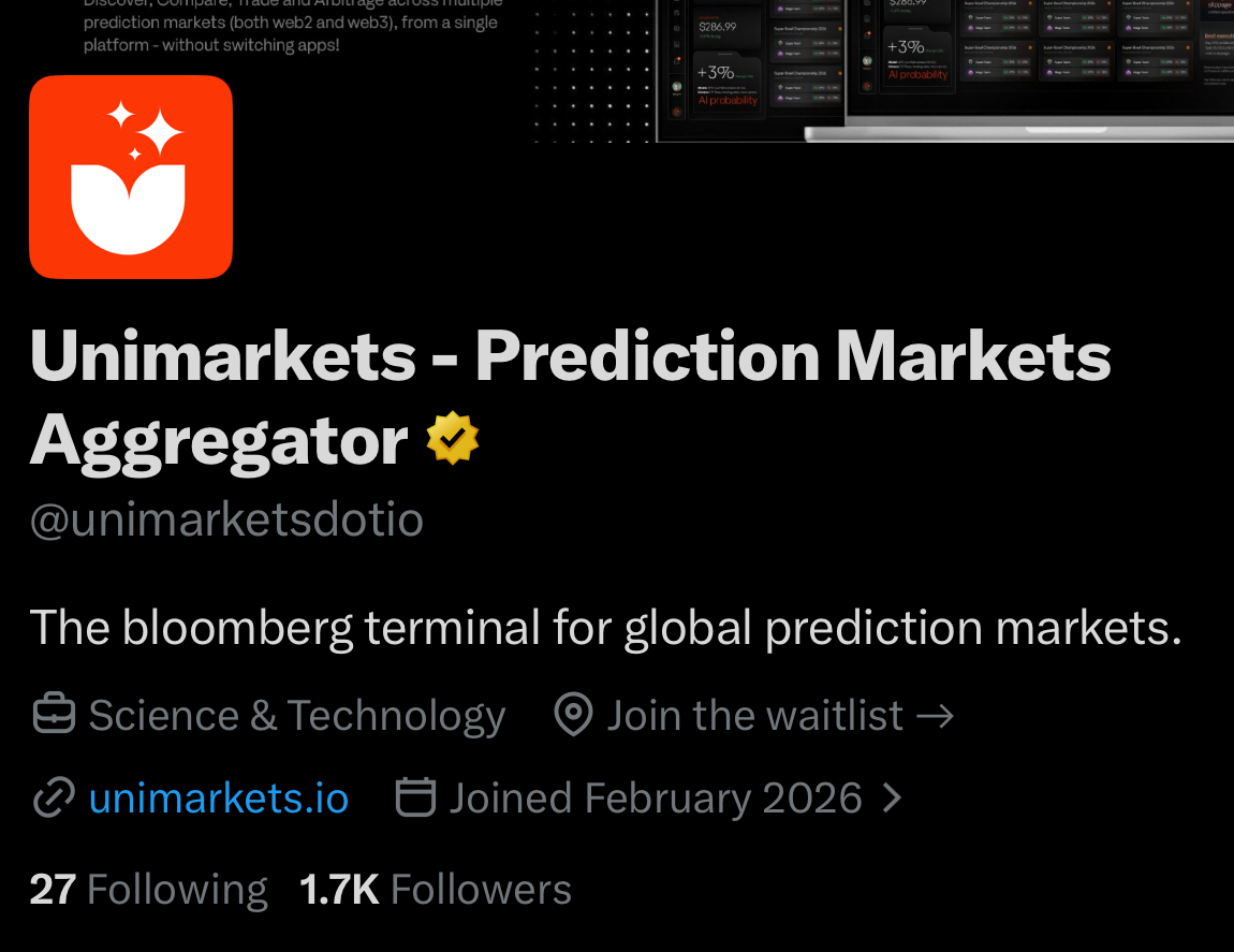 Unimarkets Intern tweet media