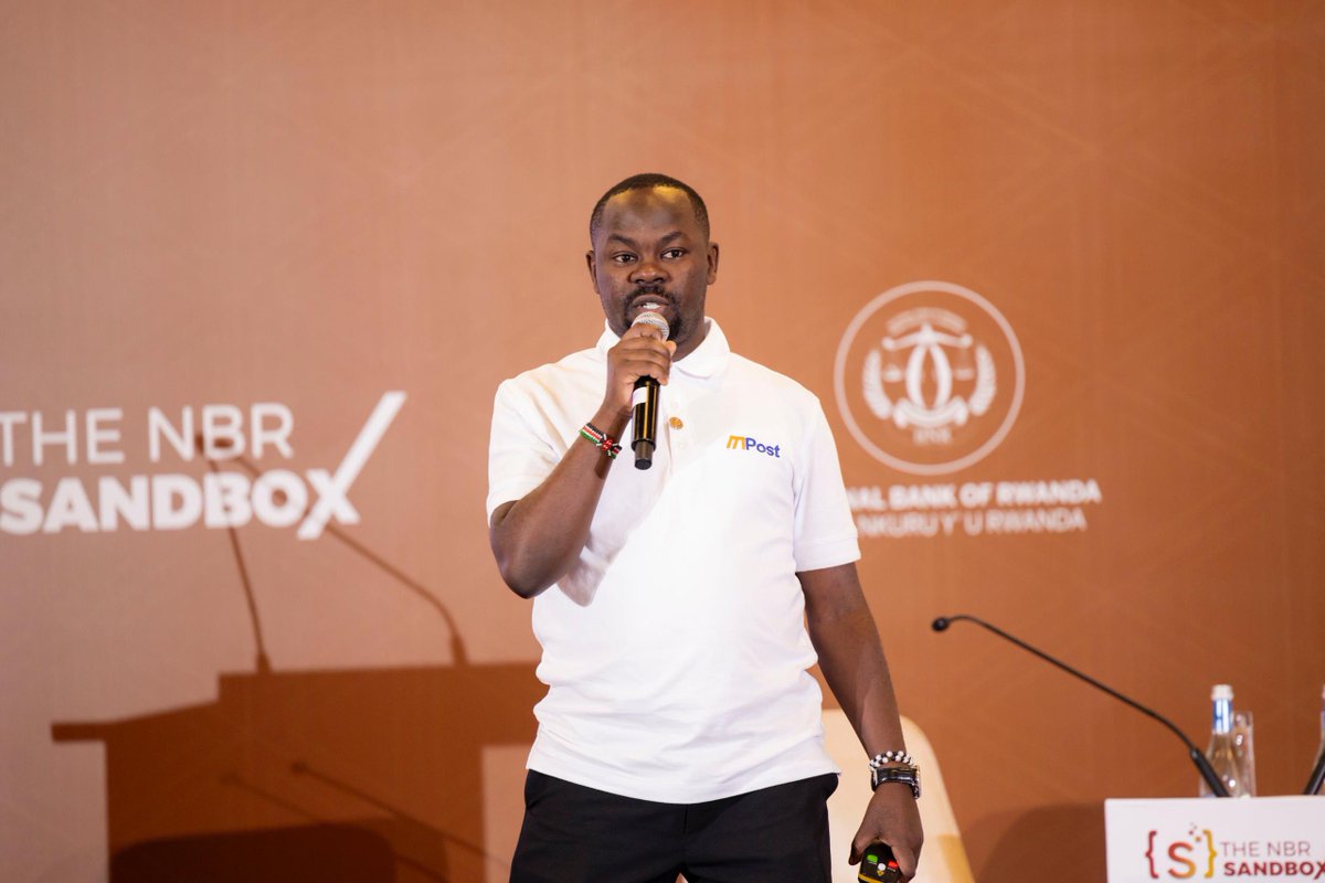 MpostKE's tweet photo. Proud moment for our Rwanda team as they presented Verify360 by MPost at the National Bank of Rwanda Regulatory Sandbox Demo Day.  Verify360 is helping financial institutions onboard faster, reduce fraud risk, and verify customer addresses instantly through digital addressing. https://t.co/gsKhoGYIly