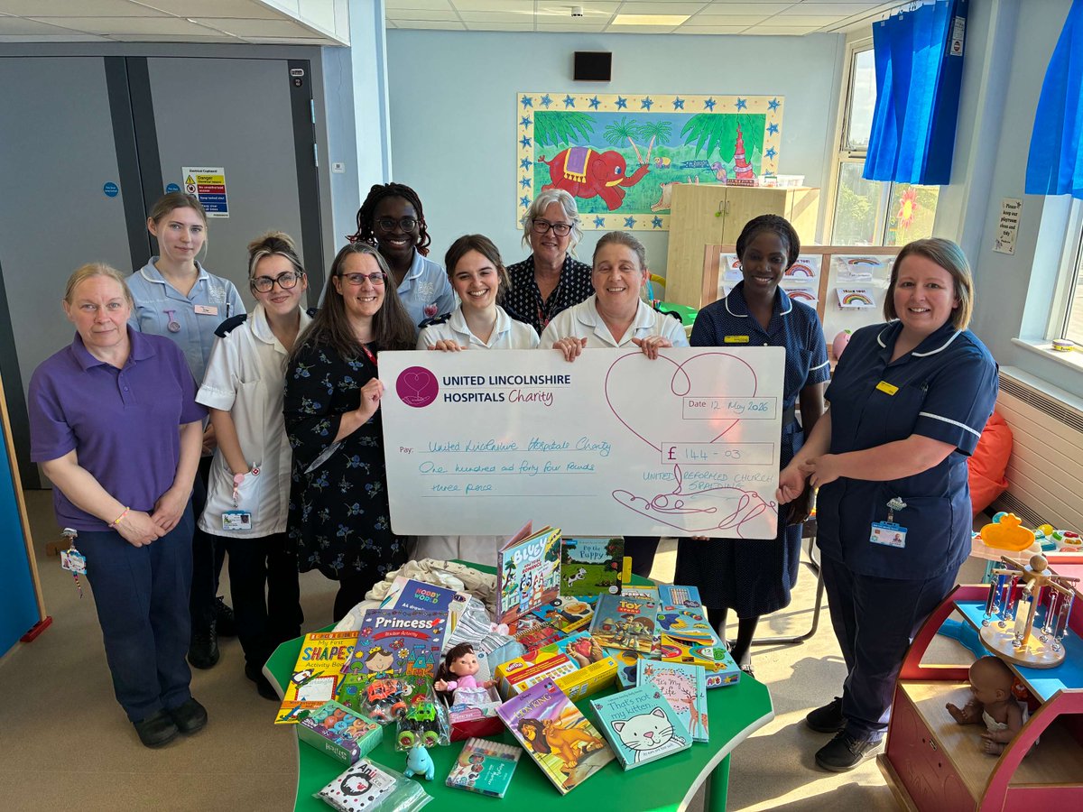 United Lincolnshire Hospitals Charity 💙 tweet media