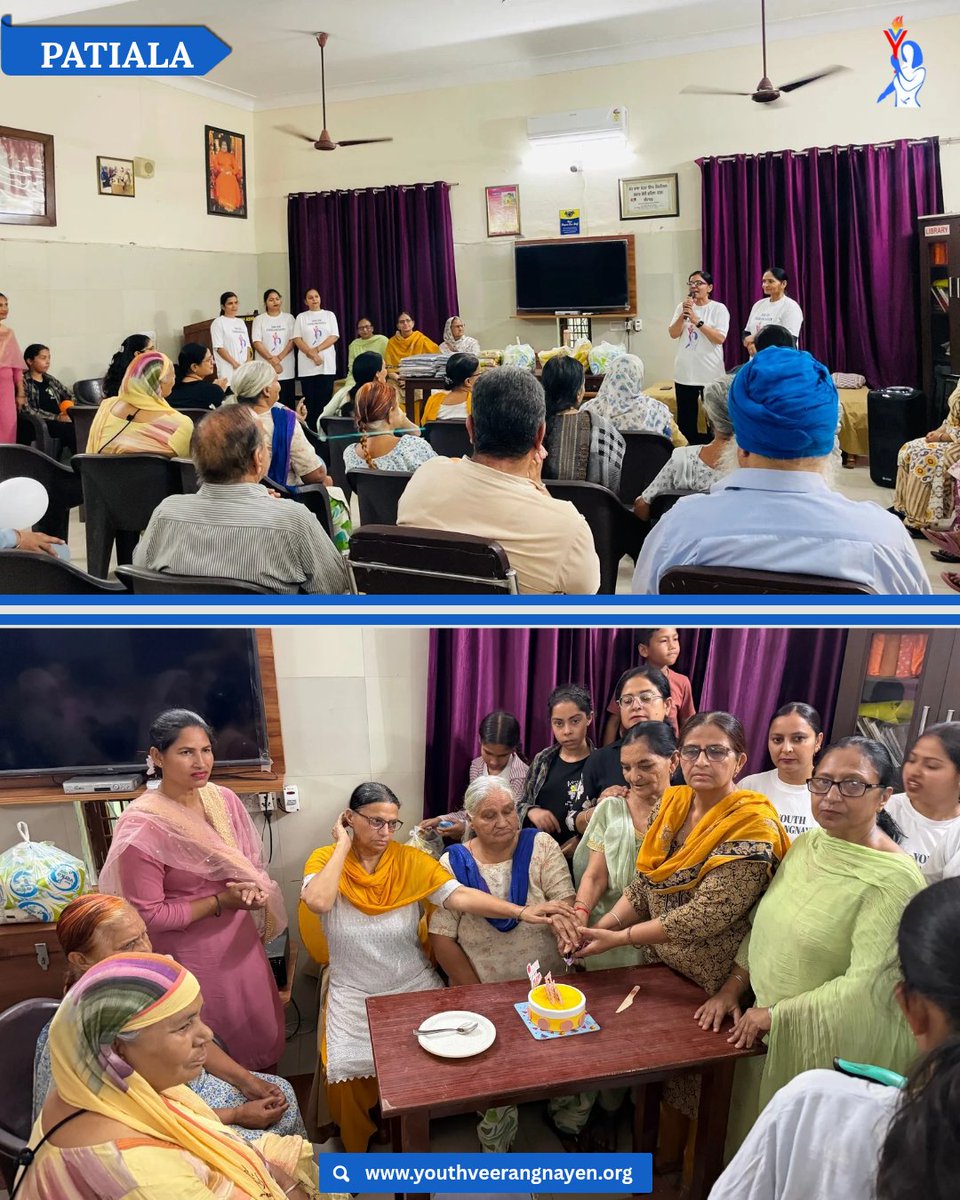 Yveerangnayen's tweet photo. In Patiala, Youth Veerangnayen celebrated Mother’s Day with love and joyful moments.
The cake-cutting celebration filled every mother’s heart with happiness and smiles.
#motherlove #youthveerangnayen #WomenEmpowerment #SharingIsCaring #wecareforyou https://t.co/DQ83y2FHiV