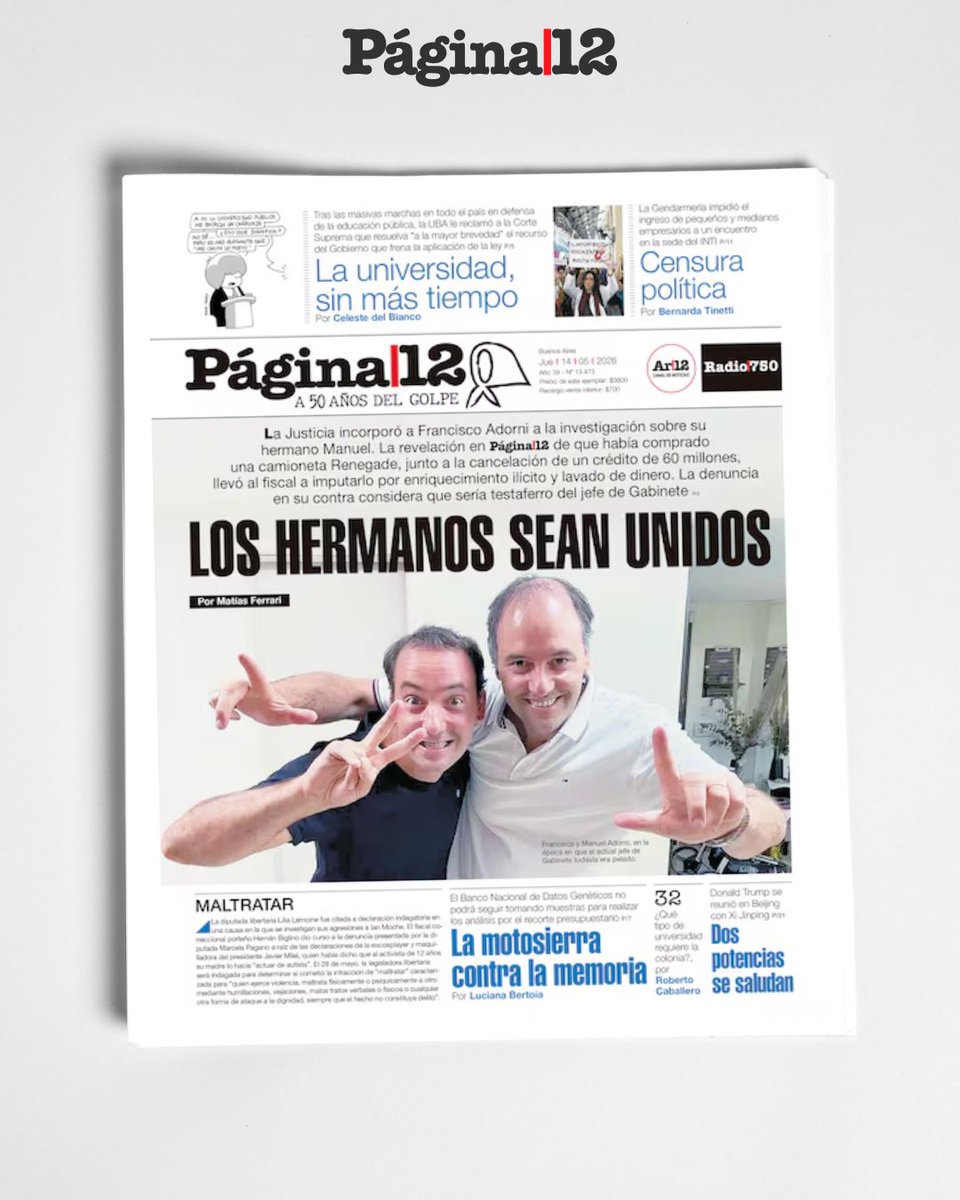 Página|12 tweet media
